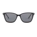 Graeme - Cat-eye Demi Clip On Sunglasses for Men & Women